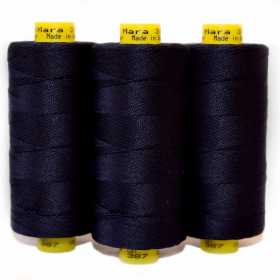 Mara 30's Hand Button Long Staple Spun Thread (100% Polyester)